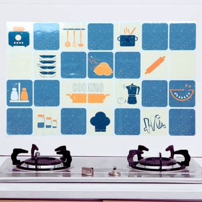 Picture of Self-Adhesive Anti-Oil Stickers – Waterproof & Heat-Resistant Kitchen Wall Protection