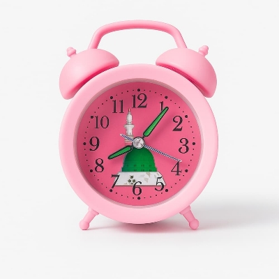 Picture of Twin Bell Alarm Table Clock for Heavy Sleepers (multicolor) 1pcs