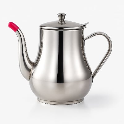 Picture of Stainless Steel Oil Bottle – Large Capacity Oil, Soy Sauce, Vinegar & Coffee Storage Container