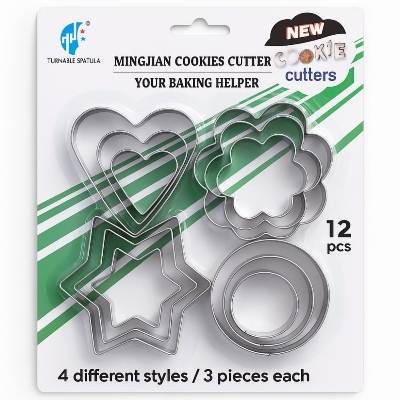 Picture of Premium Mingjian Cookies Cutter Baking Helper 12pcs Set