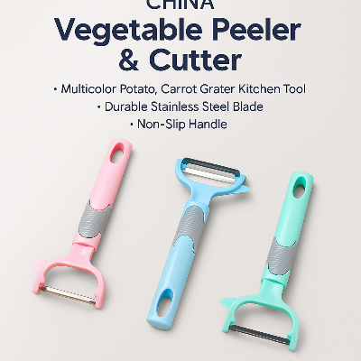 Picture of China Vegetable Peeler & Cutter – Multicolor Potato, Carrot Grater Kitchen Tool