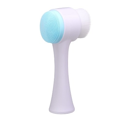 Picture of Silicone 3D Face Cleansing Brush – Double-Sided Soft Wool & Makeup Remover Tool