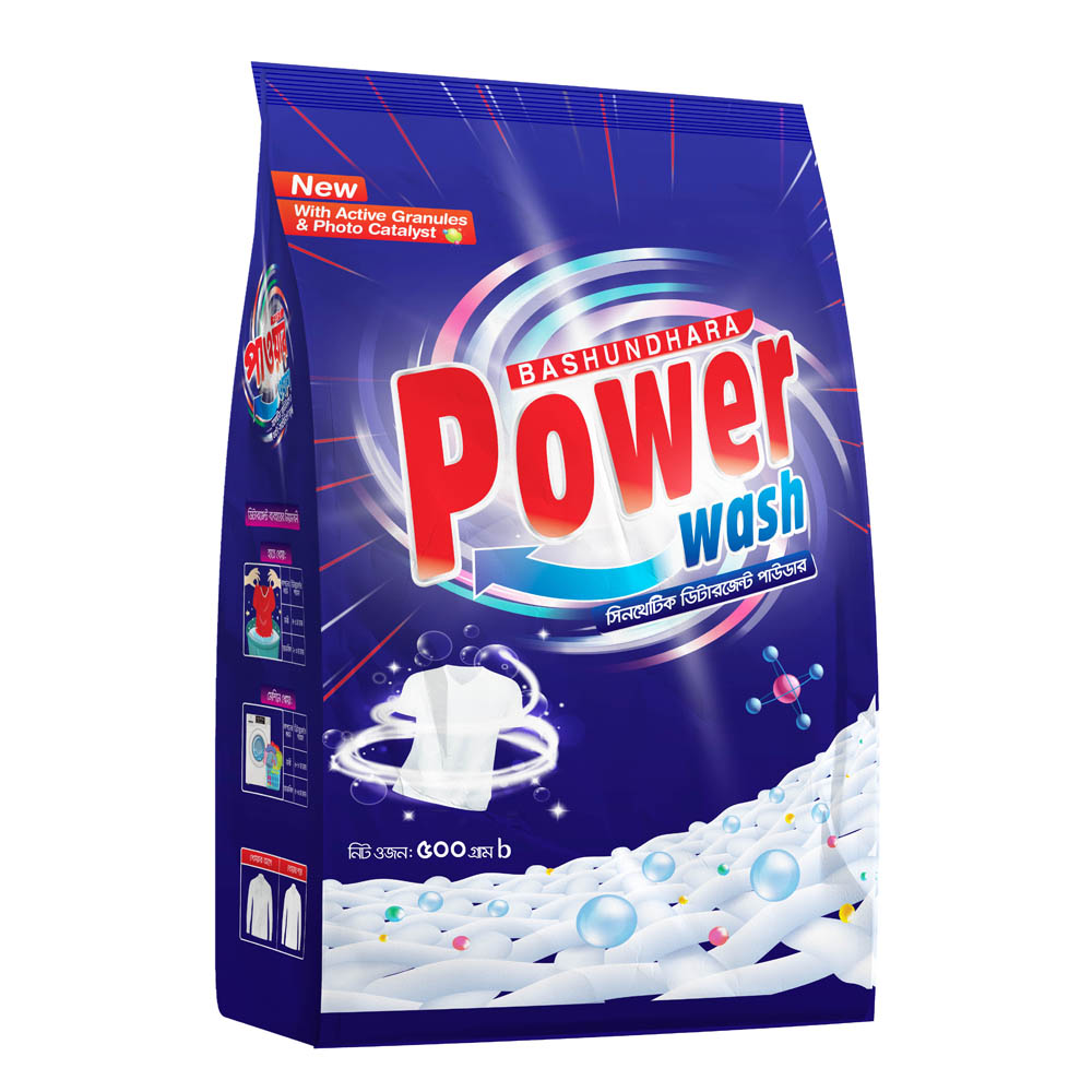 Picture of Power Wash White Detergent Powder 500g