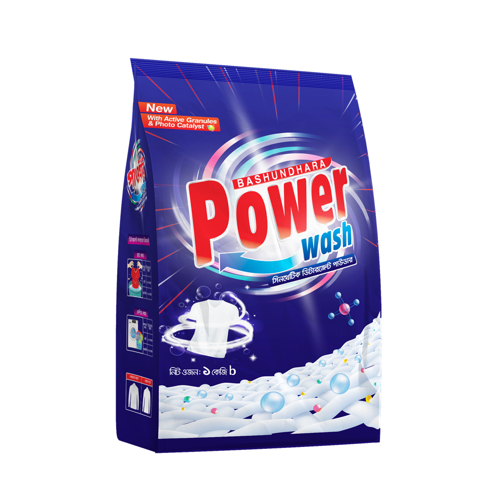 Picture of Power Wash White Detergent Powder 1kg