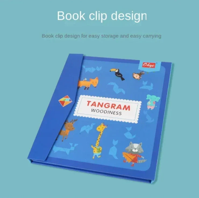 Picture of Tangram Magnetic Wooden Game Children best quality
