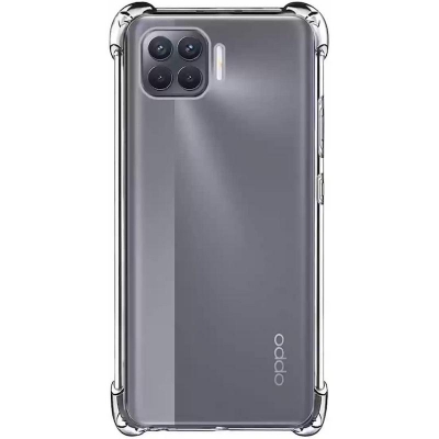 Picture of For Oppo F17 Pro/ A93/ Reno4 Lite/ Reno4 F Back Cover Soft Flexible Transparent Silicone Case