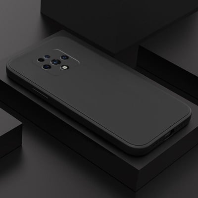 Picture of For Tecno Camon 16 / Camon 16 Pro Soft Liquid Silicone Soft Gel Rubber Shockproof Cover Phone Cases