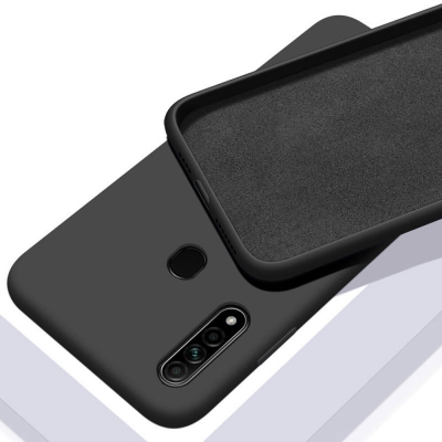 Picture of Silicone Case For Oppo A31 / Oppo A8 - Luxury Soft Flexible Premium Shockproof Camera Bumper Protective Stylish Silicon Back Cover - Camera