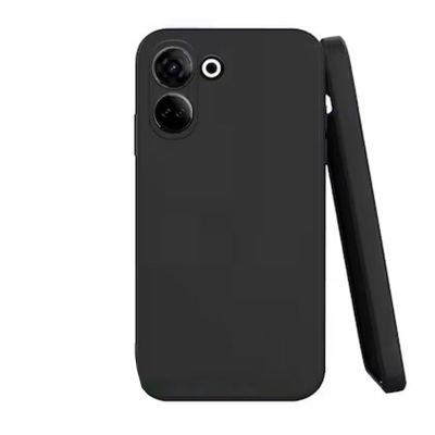 Picture of For Tecno Camon 20 4G / Tecno Camon 20 Pro Heavy Strong Liquid Silicone Soft Gel Rubber Shockproof Back Cover - Camera - Phone Back Cover