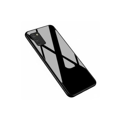 Picture of Samsung Galaxy M02S Toughened Glass Back Cover: Luxurious Glass Case Cover for Samsung Galaxy M02S - Durable and Reliable - Phone Back Cover