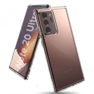 Picture of Samsung Galaxy Note 20 ultra 5G Comfortable Clear Transparent Soft TPU Back Case Cover