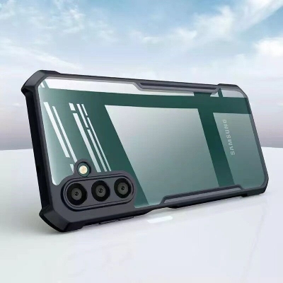 Picture of For Samsung Galaxy A24 4G Bumper Clear Acrylic Mobile Phone Case For Samsung Galaxy A24 4G Back Cover