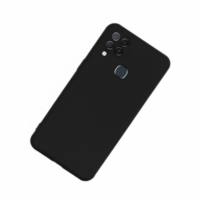 Picture of for Infinix Hot 10s new silicone Back Cover Simple Square Liquid Silicone Phone Cases