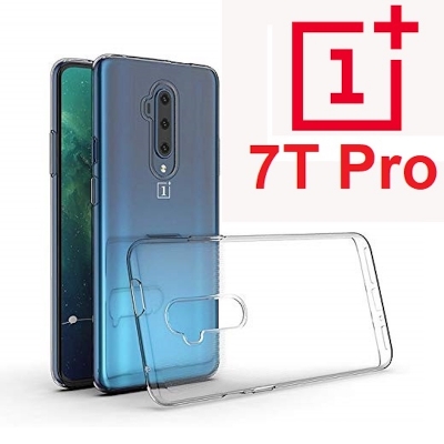 Picture of For OnePlus 7T Pro / 1+7T Pro Transparent Soft TPU Anti-scratch and Non-slip Protective Back Cover Case