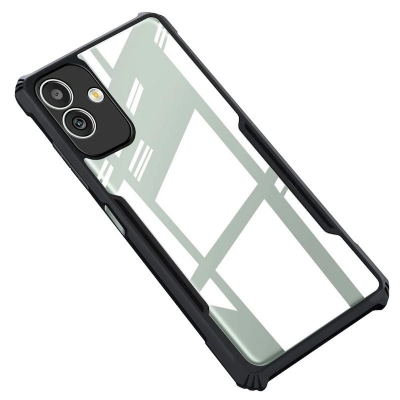 Picture of For Samsung Galaxy M13 5G / A04 - Cushion Back Clear Hard Cover Casing - Camera