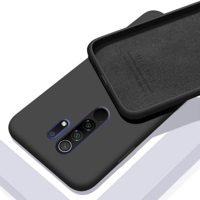 Picture of For Redmi 9 / Redmi 9 Prime / Poco M2 Luxury Silicone Protect Back Cover Soft silicone protective back cover