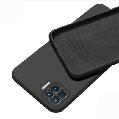 Picture of For OPPO F17 PRO Liquid Silicone Soft Gel Rubber Shockproof Cover For OPPO F17 PRO Phone Case -