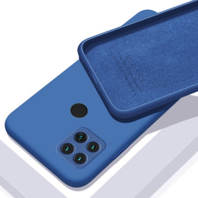 Picture of For Oppo A15 / Oppo A15S Case Soft Sandstone Slim Matte Cover Liquid Silicone Case For Oppo A15 Back Cover Case