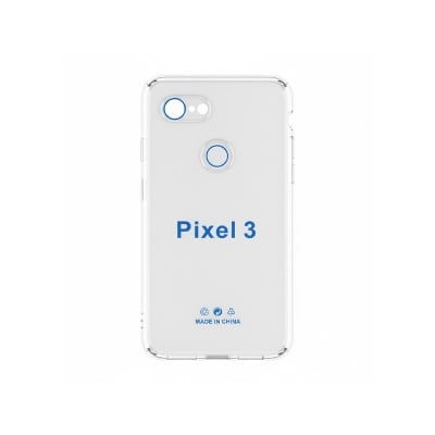 Picture of For Google Pixel 3 Case Slim Fit Soft Clear TPU Shockproof Shell Protective Cover For Google Pixel 3 Case Transparent - Phone - Camera