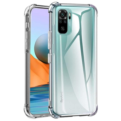 Picture of For Xiaomi Redmi Note 10 /Redmi Note 10S Soft Silicon Transparent Bumper clear case back cover