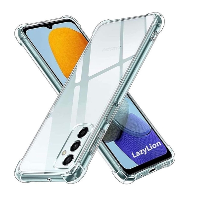 Picture of For Samsung A15 Soft Transparent Shockproof Tpu Back Case/Cover Water Colour, With Camera and side Bumper protection