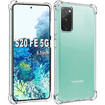 Picture of Samsung Galaxy S20 Fe Camera Protection Premium Silicone Case Crystal Clear Soft Tpu Ultra-Thin Transparent Flexible Protective Mobile Phone Back Cover - Camera