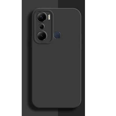 Picture of For Infinix Hot 20i Heavy Strong Liquid Silicone Soft Gel Rubber Shockproof Cover Case For Infinix Hot 20i Phone Back Cover