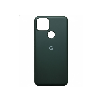 Picture of For Google Pixel 5A 5g Silicone Case with MagSafe Liquid Silicon Premium Mobile Phone Back Cover Pixel 5a 5G