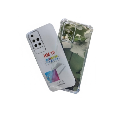 Picture of for Xiaomi Redmi 10 / Redmi 10 Prime / Redmi 10 2022 Silicone Airbag cover Shockproof Transparent Protective Clear Back Cover TPU Case