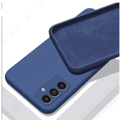 Picture of For Samsung Galaxy A14 5G Liquid Silicone Soft Gel Rubber Shockproof Back Cover