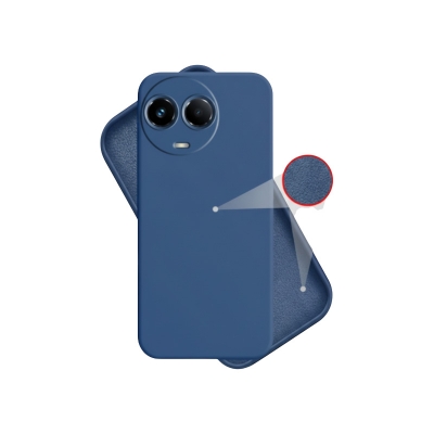 Picture of For Realme 11X 5G /11 5G /Back cover Soft Liquid Skin friendly Silicone Rubber Environmentally Cover