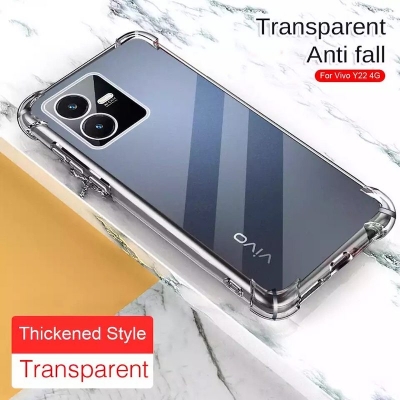 Picture of For Vivo Y22, Vivo Y22s Clear Cover Soft Thin Anti-Scratches Crystal Case(Transparent)