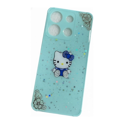 Picture of For Xiaomi Redmi Note 13 4G 3D Diamond Butterfly Shiny Fixed Glitter Starry Space Phone Case For Redmi Note 13 4g Back Cover (Back Case Cover For Smartphone)