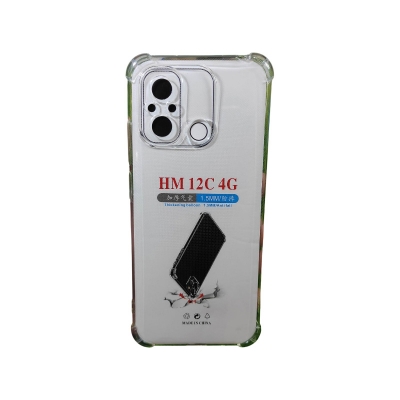 Picture of for redmi 12c / poco c55 soft clear transparent back cover