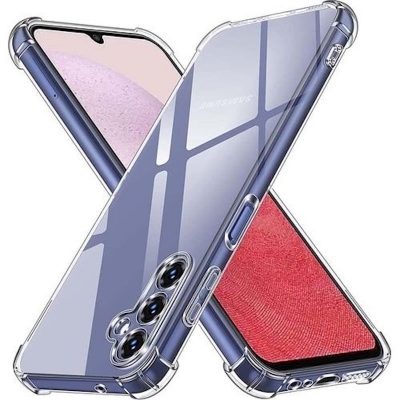 Picture of Samsung Galaxy A24 (4g) Airbag Silicone Case Crystal Clear Soft Tpu - Transparent