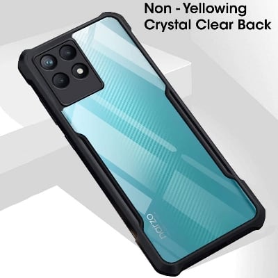 Picture of Realme Narzo 50 / Realme 8i Back Cover Super Slim Black Tpu Case Long lasting Silicon Soft Handy Case Realme Nazo 50 / Realme 8i Back Cover