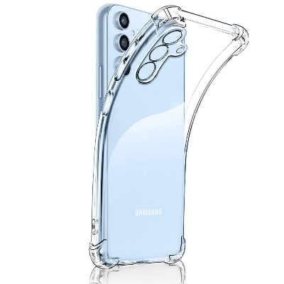 Picture of For Samsung Galaxy S23   Premium Silicone Case Crystal Clear Soft TPU Ultra-Thin Transparent Flexible Protective Mobile Phone Back Cover