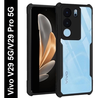 Picture of For Vivo V29 / V29 Pro Transparent bumper Back Cover Xundd Hard Phone Case