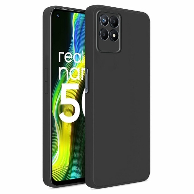 Picture of For Realme 8i/Realme Narzo 50 Silicon Case Back Cover