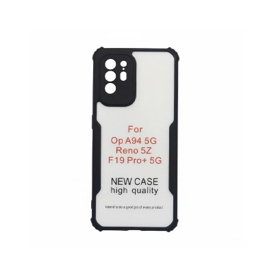 Picture of FOR Oppo A94 5G / Reno 5Z / F19 Pro Plus 5G SHOCK PROOF CLEAR ACRYLIC GLASS BACK COVER