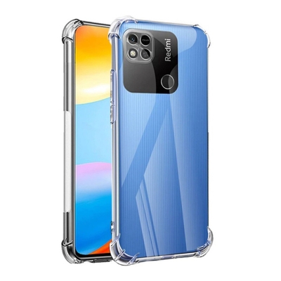 Picture of For Xiaomi Redmi 10C Camera Protection Premium Silicone Case Crystal Clear Soft TPU Ultra-Thin Transparent Flexible Protective Mobile Phone Back Cover