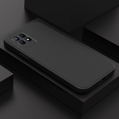Picture of For Realme 8I / Narzo 50 Liquid Silicone Soft Gel Rubber Shockproof Cover