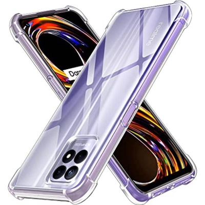 Picture of For Realme 8i, Narzo 50 Clear Cover Soft Thin Anti-Scratches Crystal Case(Transparent)