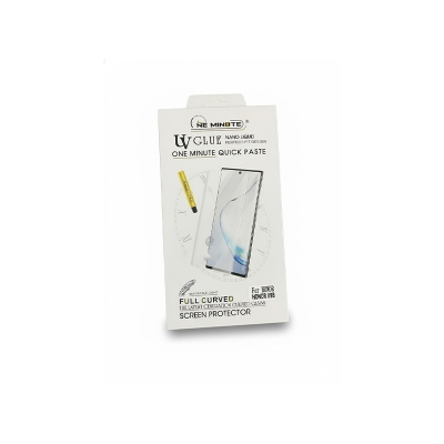 Picture of For honor X9b (A+ GRADE) Premium UV Tempered Glass Screen Protector Curved with Liquid Glue and UV Light -Transparent Clear