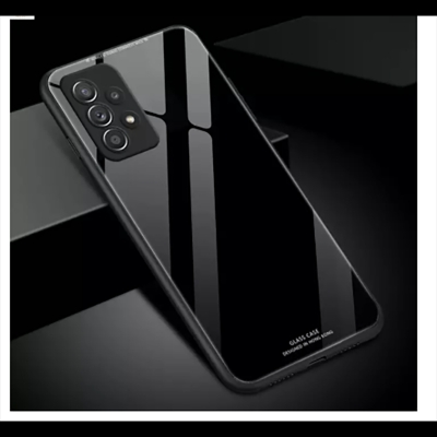 Picture of Samsung Galaxy A73 5G case Glass Phone Case Full Protection Tempered Glass Protetor Back case