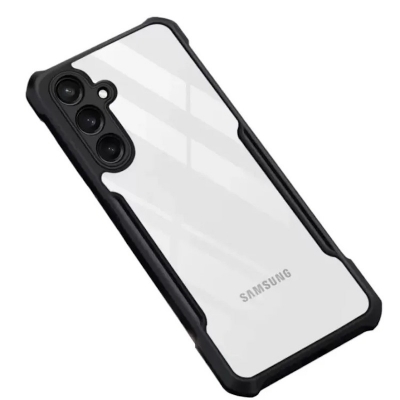 Picture of For Samsung Galaxy S24  Transparent Case Official Soft Tpu Back Case Shockproof Four-Corner Bump Silicone Cover Samsung Galaxy 24   Back Case Shell Mobile Phone Back Cover