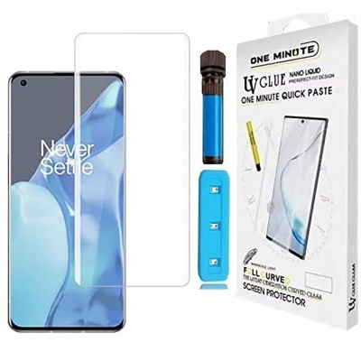 Picture of For Honor 60 / Honor 70 One Minute UV Glass Light Adhesive Full Glue Curved Glass Screen Protector Transparent