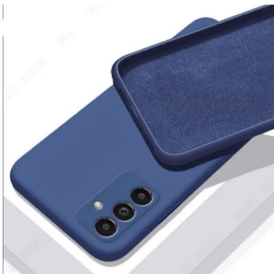 Picture of For Samsung Galaxy A14 5G Liquid Silicone Soft Gel Rubber Shockproof Back Cover