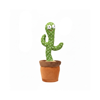 Picture of The New Dancing Cactus Singing Cactus Toy Childhood Toys Electronic Swing Cactus Doll Children Optimal Birthday Gift