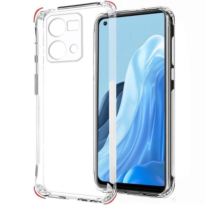 Picture of Oppo Reno 7/ Oppo F21 Pro 4G Soft Silicone Back Cover With Camera Protection
